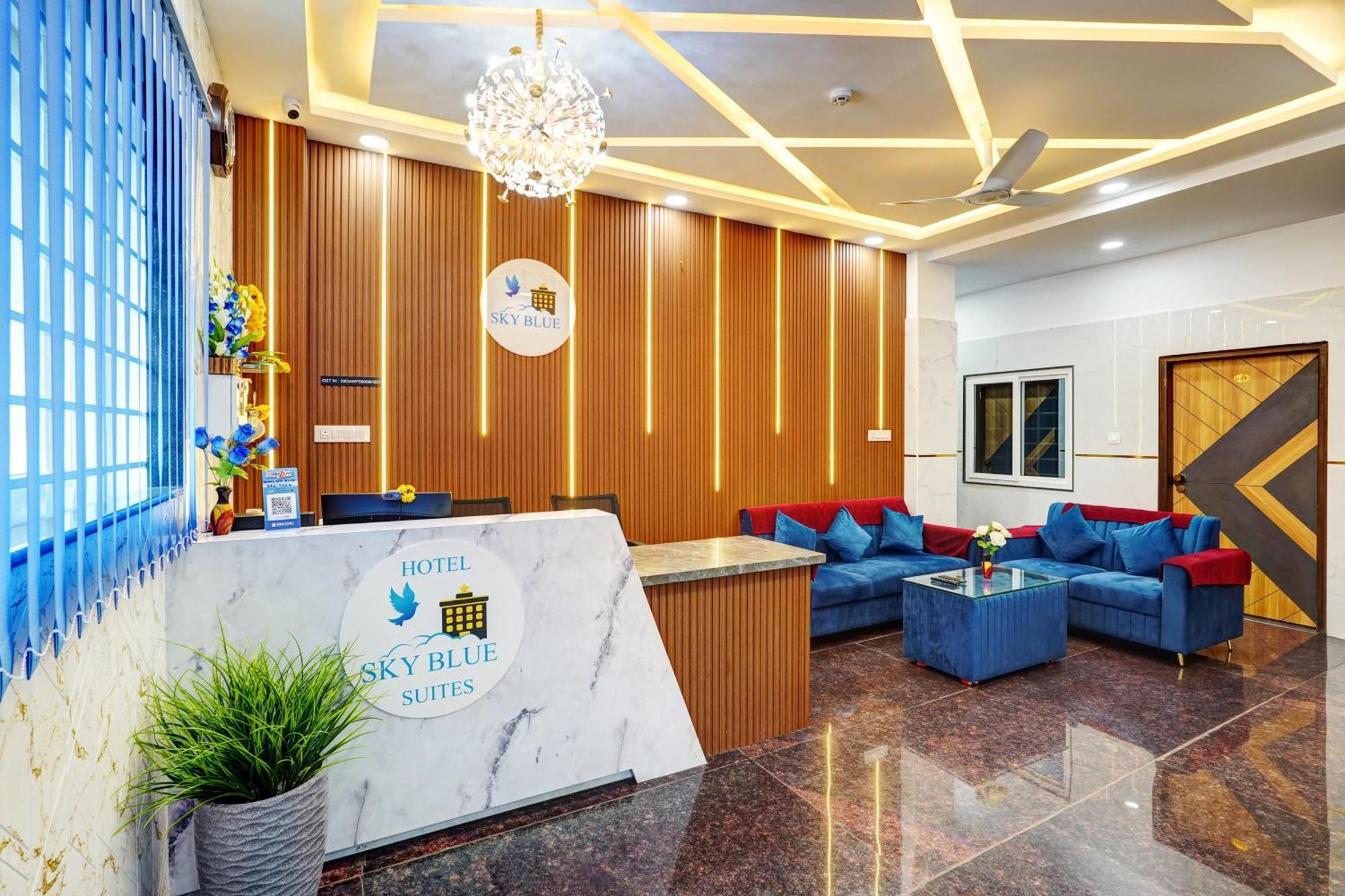 העיר בנגלור Hotel Sky Blue And Suites מראה חיצוני תמונה